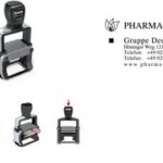 Zesregelige professionele tekststempel 4.0