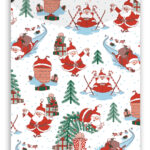 Clairefontaine Kerstcadeaudoos 'Kerstman'