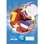 Woordenschriftenblok A5-formaat, 2-koloms, 80 grams, 32 pagina's