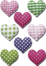 Hartstikkers van stof