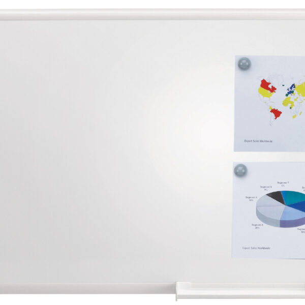 Maul whiteboard 2000 'wit', 90x60 cm.
