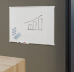 Maul whiteboard 2000 'wit', 90x60 cm.