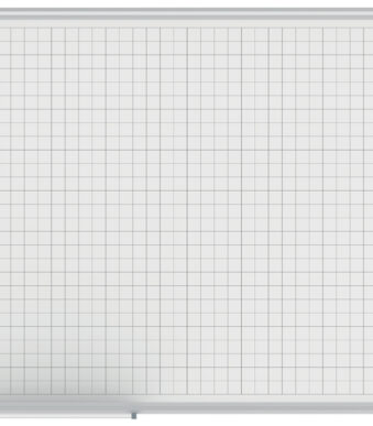 Bakelieten tekentafel met rastlijnindeling van 20 x 20 mm, breedte 90 cm.