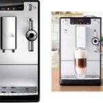 Melitta volautomatische koffiezetmachine met melksysteem.
