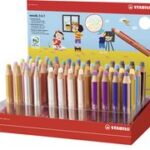 Potlood 3-in-1 in kartonnen displaydoos, 48 stuks