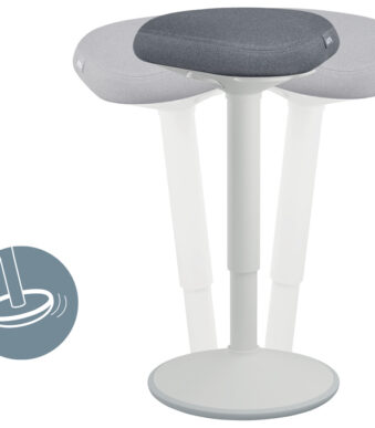 Mijn voorgestelde Nederlandse producttitel: Leitz In-Hoogte-Verstelbare Ergonomische Actieve Zithoc