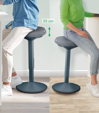 Leitz Actieve ErgoMat voor Zitten en Staan met Comfortzitting