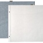 Exacompta inlegvellen voor ringband, 360 x 285 mm, wit