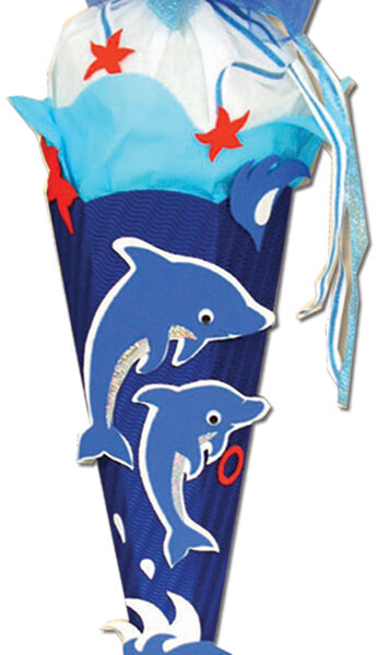 Handwerkset voor schoenendozen "Dolfijn", zeshoekig, 680 mm