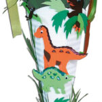 Knutselset Schoudermankogel 'Dino', zeshoekig, 680 mm