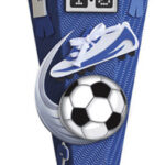 Bastelset voor voetbalthema schoudertasje, zeshoekig, 680 mm