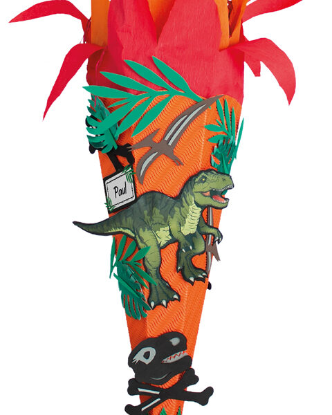 Knutselset schooltasje 'Tyrannosaurus', 680 mm