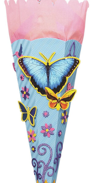 Knutselset schooltas 'Vlinder', 680 mm