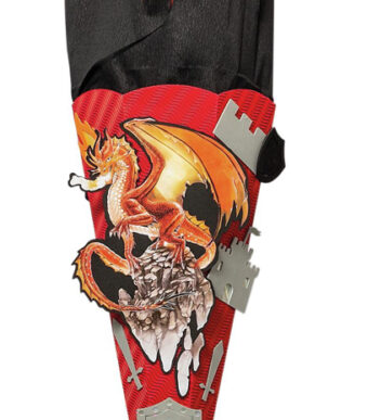 Knutselpakket schooltrofee 'Vuurdraken', 680 mm