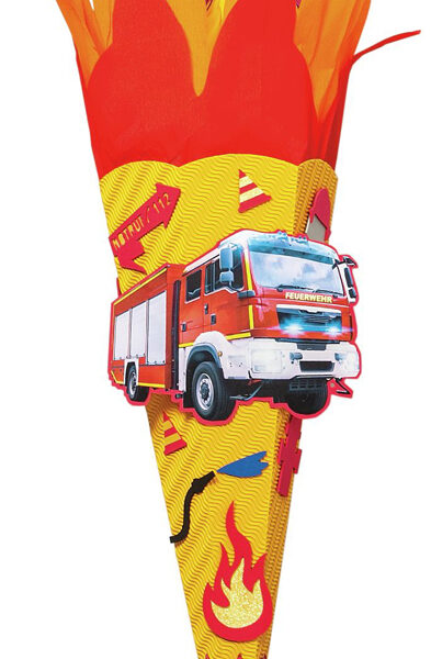 Knutselset schooltascone 'Brandweer', 680 mm
