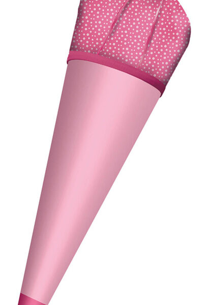 Stofhoes voor zelfmaakpakket schooltas, te strijken, roze