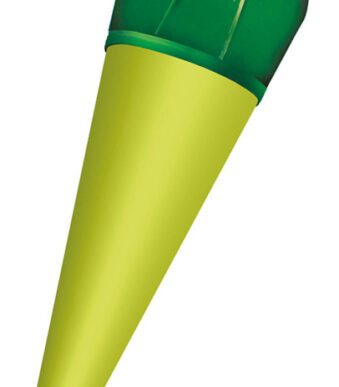 Stofbekleding voor DIY-stoffen schooltas om te strijken, groen