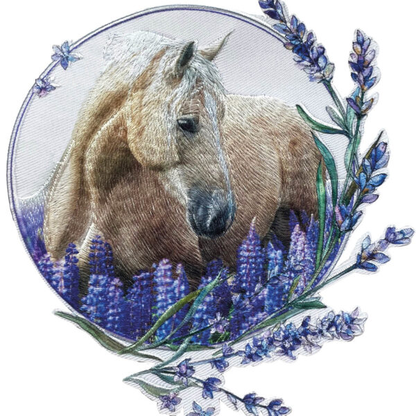 Strijkplaatje voor DIY-stofetui, paard