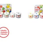Marabu Kindervingerschilderverf, 100 ml, set van 4