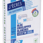 Voorbedrukte enveloppen, C6, 114 x 162 mm, wit