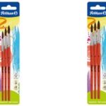 Pelikan haarborstels set, 3-delig, geassorteerd.