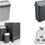 Keeeper vuilnisbak 'Rasmus', 25 liter, grafietkleur