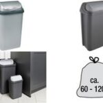 Vuilnisbak 'Rasmus', 50 liter, grafietkleur