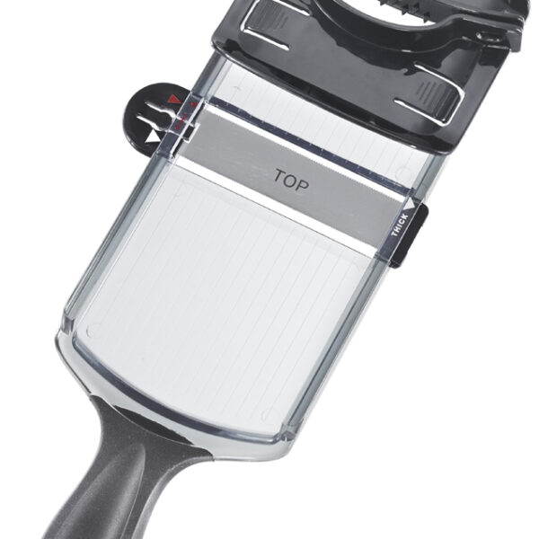 Groentesnijder, mandoline, zwart