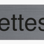 Bordje dames/herentoilet