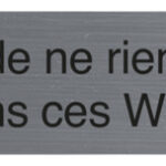 Bord voor aanduiding