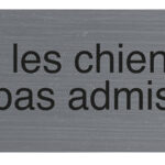 Bordplaat 'Onze vrienden de honden'