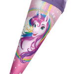 Roth Broers en Zussen Schooltasje 'Eenhoorngezicht', rond, 350 mm