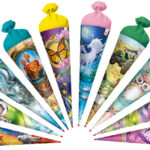 Roth assortiment schoudertasjes, rond, 70 cm.