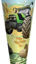 Schoenendoos 'Tractor', rond, 70 cm