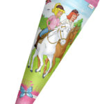 Rond opbergvak met 'Bibi & Tina'-motief, 70 cm