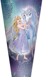 Schoolcone 'IJskoningin', rond, 700 mm, met effect