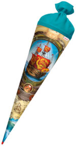 Schoenendoos 'Piratenschip', rond, 70 cm