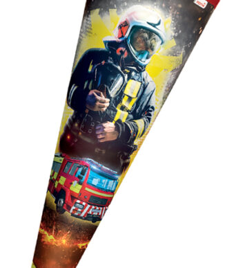 Schooltornister 'Brandweerman', rond, 70 cm