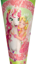 Gelukconic schoolcadeautje, rond, 70 cm