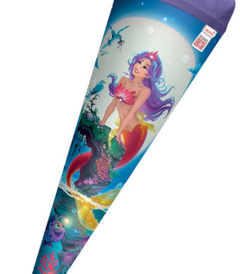 Schoolcone 'Magische Zeemeermin', rond, 70 cm