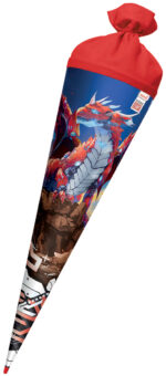 Ronde motief-schooltas 'Robo Draak', folie, 70 cm