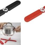 Vouwbare siliconenonderzetters, zwart