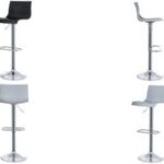 Papierendrager krukken 'SACRAMENTO', set van 2, grijs