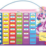 Vastklik-puzzel Kleurheld 'Eenhoorngezicht'