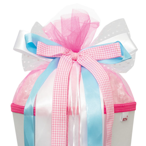 Pastelkleurige schouderlint 'Witte Droom'