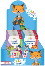 Leerkaarten 'ABC Vriendjes', in displaydoos