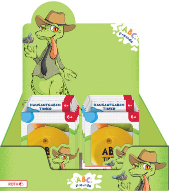 Leerklok 'ABC Vriendjes', met display