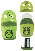 Roth 2-in-1 puntenslijper & gum 'ABC vriendjes', displayverpakking