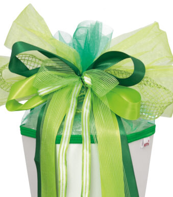 XXL Grote groen lintstrik voor schooltassenverkoop