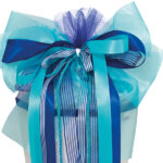 XXL-schoolschouderlint 'California blauw'